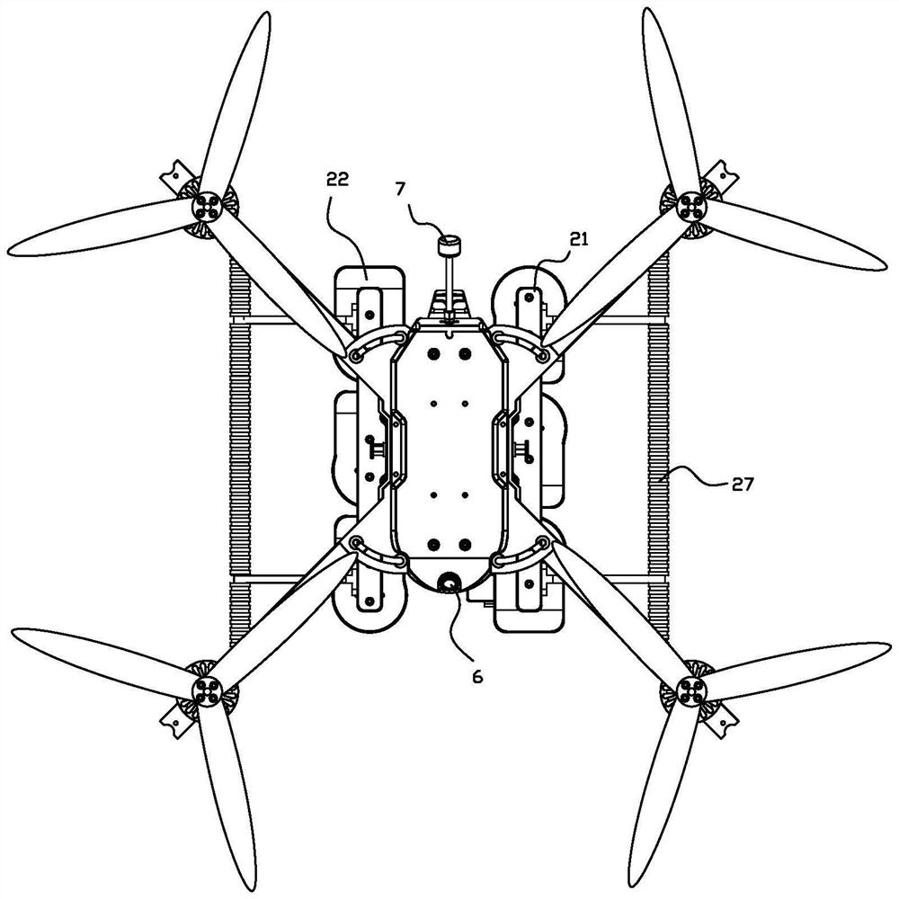 Unmanned aerial vehicle equipment carrying bomb dropping and unmanned aerial vehicle bomb dropping system