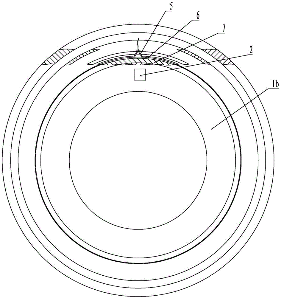 Sensor integrated sliding ring type bearing structure capable of obtaining angular domain vibration signals