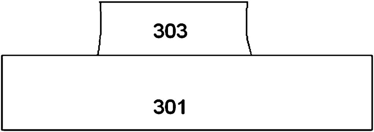 Photoetching technique for realizing high-steepness deep silicon etching structure