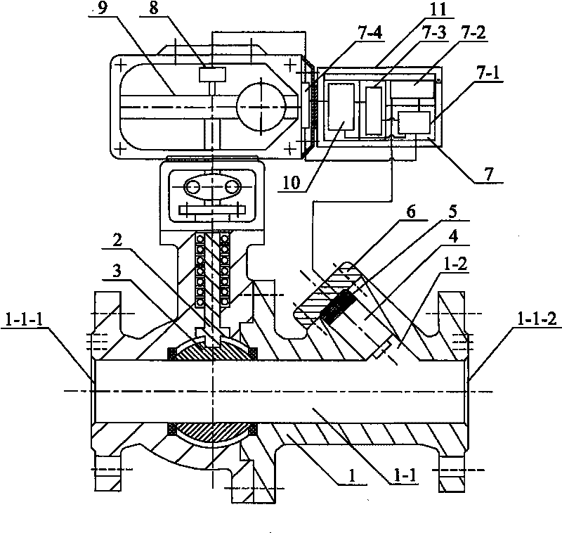 Intelligent disconnecting valve and working method thereof