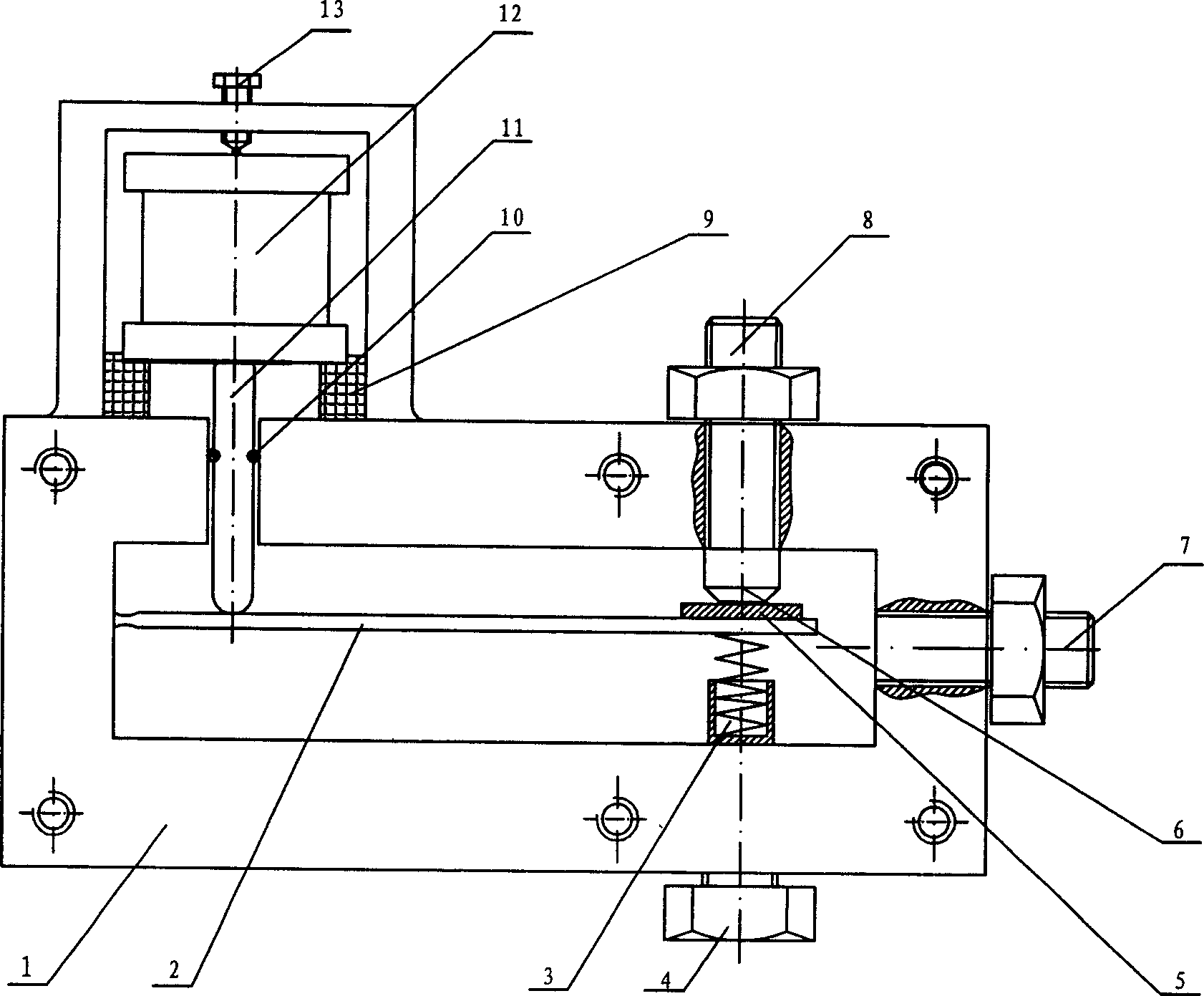 Piezoelectric valve based on piezoelectric stack driver