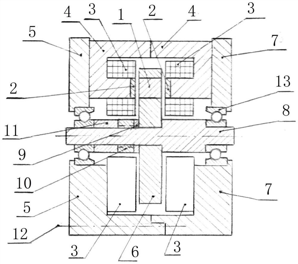 Stator permanent magnet switch reluctance generator