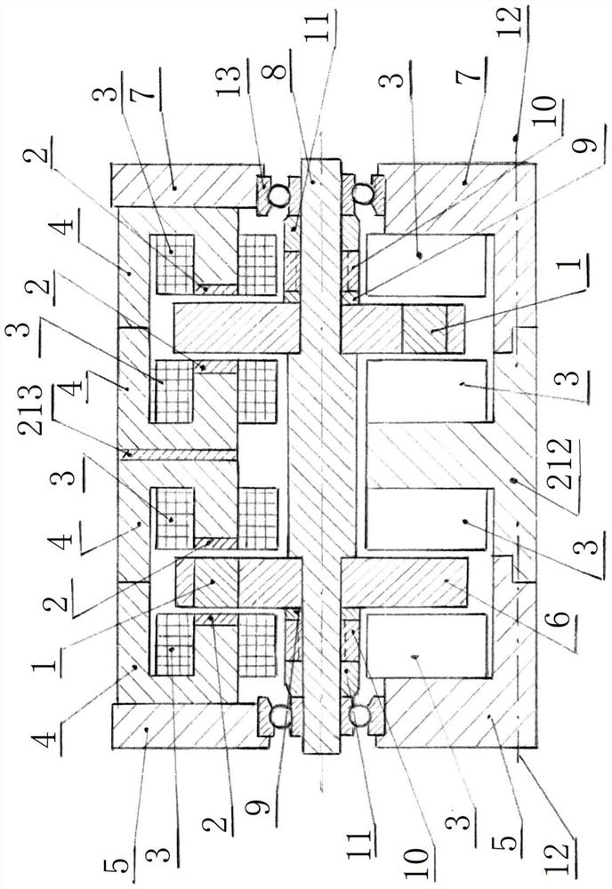 Stator permanent magnet switch reluctance generator