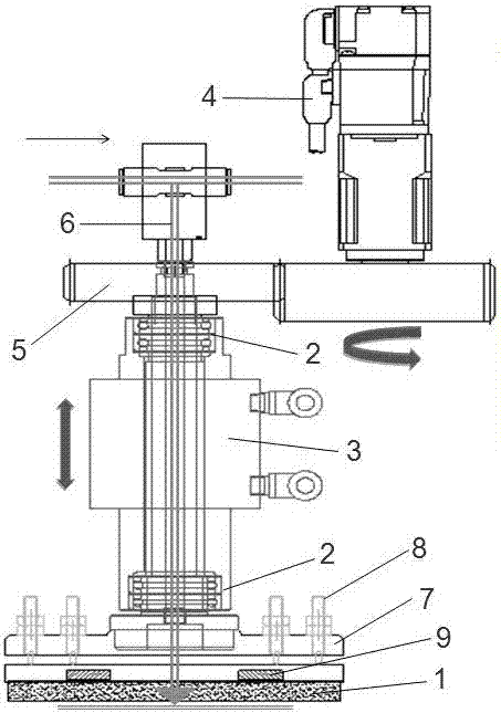 Liquid crystal panel cleaning device with grinding disc