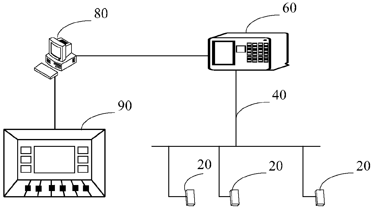 Monitoring system for power supply status