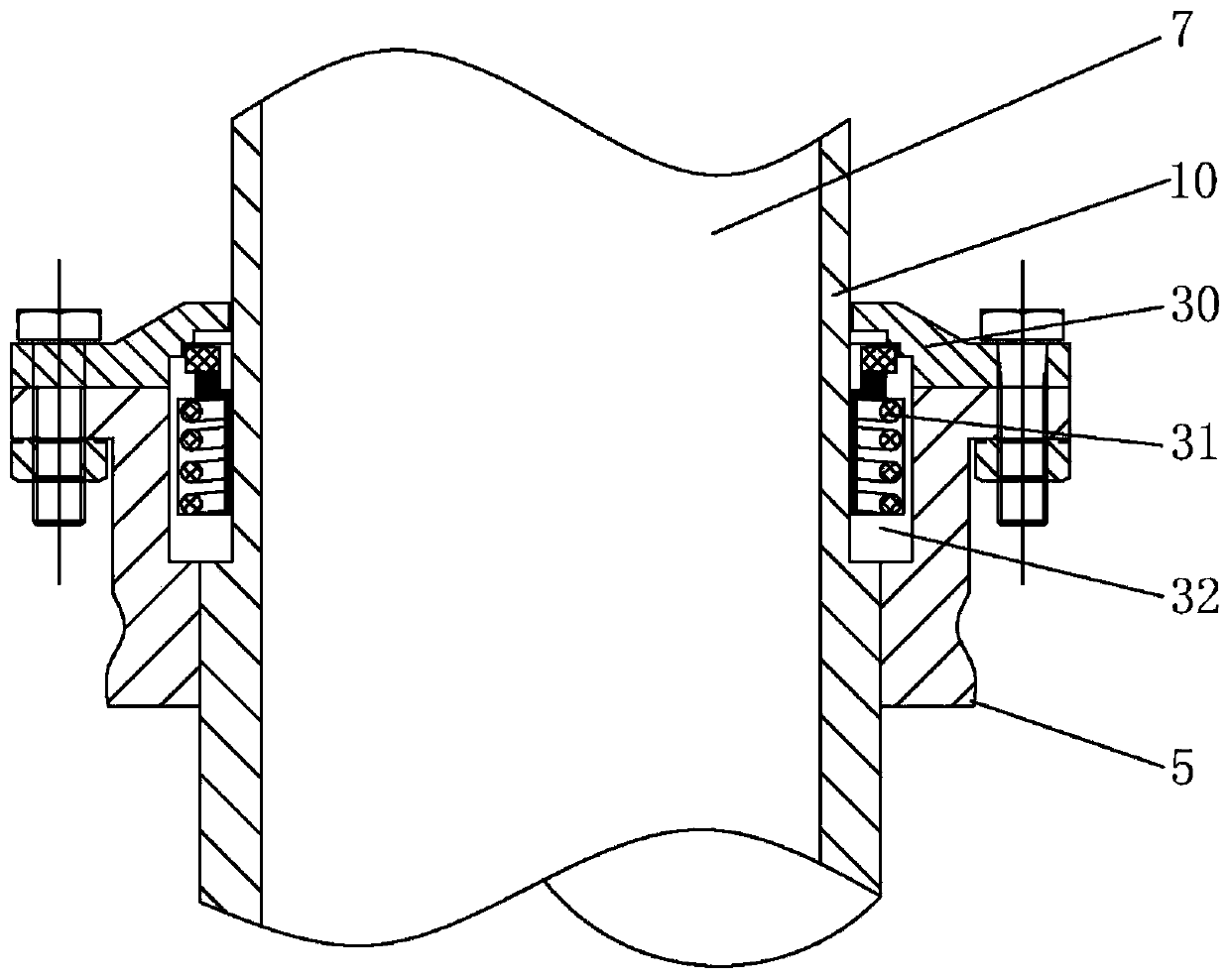Single-stage double-suction horizontal self-sucking pump