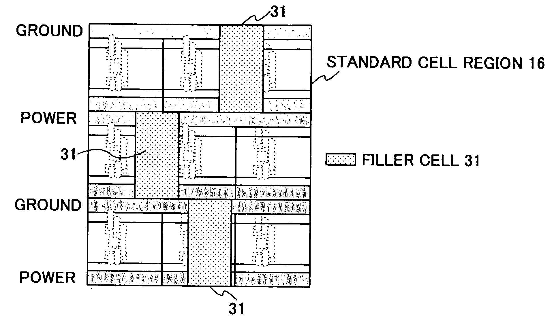 Layout design method for semiconductor integrated circuit, and semiconductor integrated circuit