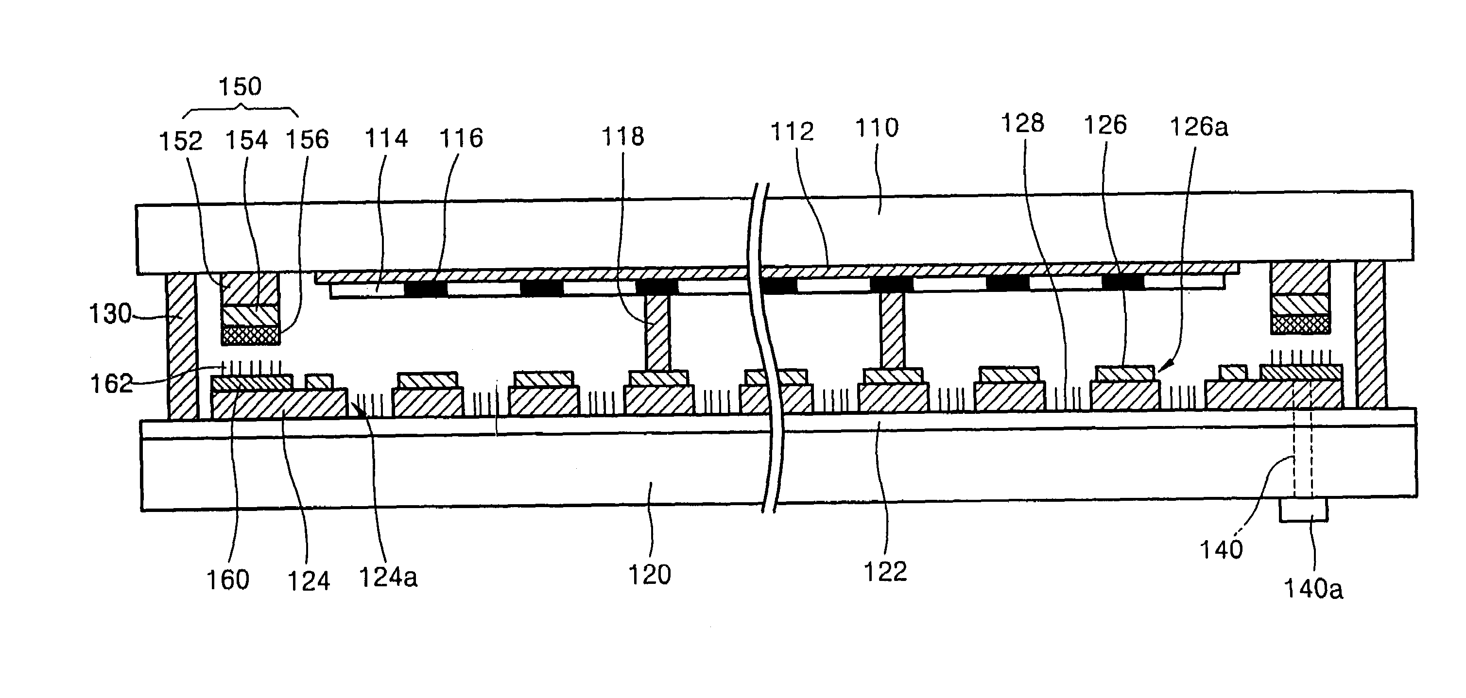 Field emission display manufacturing method having integrated getter arrangement