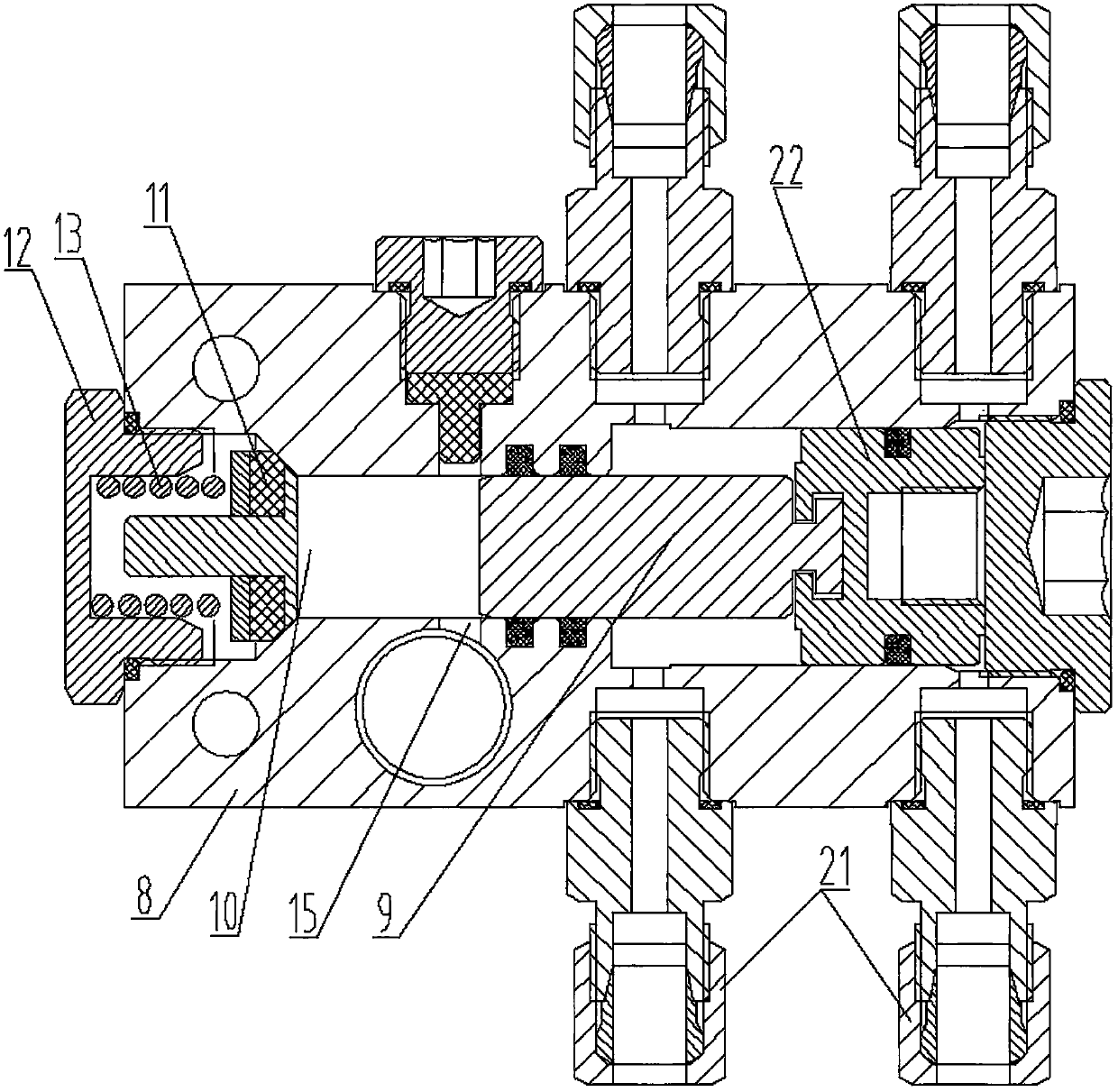 Bearing circulating grease replacement system