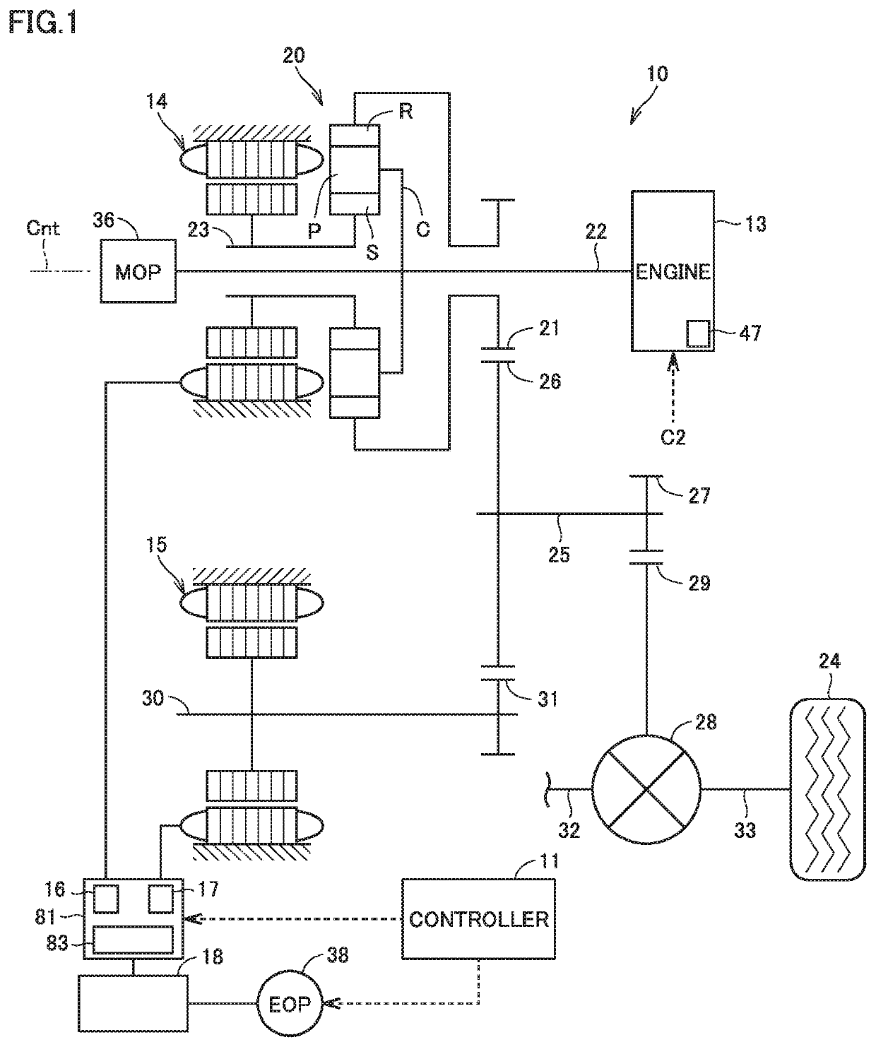 Hybrid vehicle and method of controlling hybrid vehicle