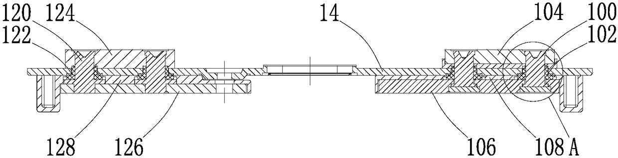 Top cover structure of power battery