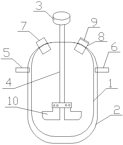 Acid leaching device for silicon material