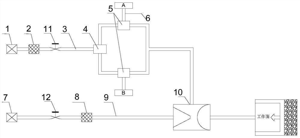 Air Leakage Prevention and Control Device for Underground Goaf