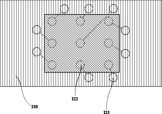 Chip packaging structure and packaging method