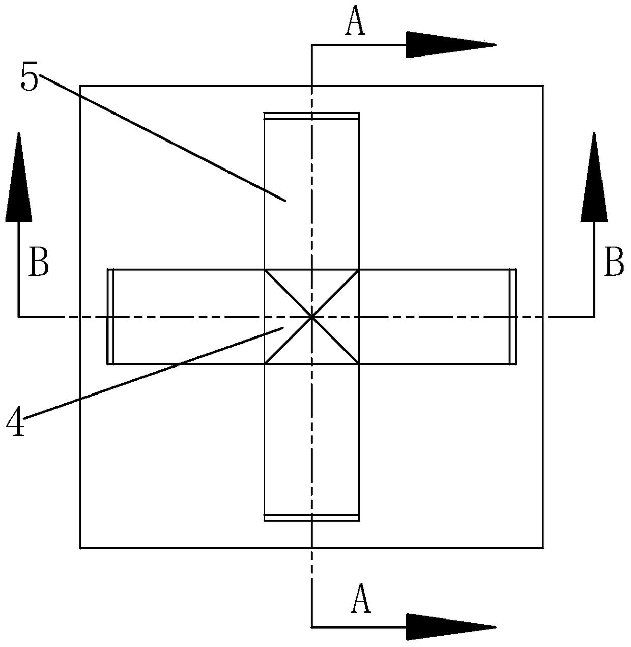 A fixed storage device for large ball parts