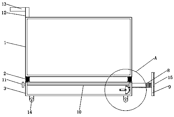 Medicine conveying cart used for placing medical supplies