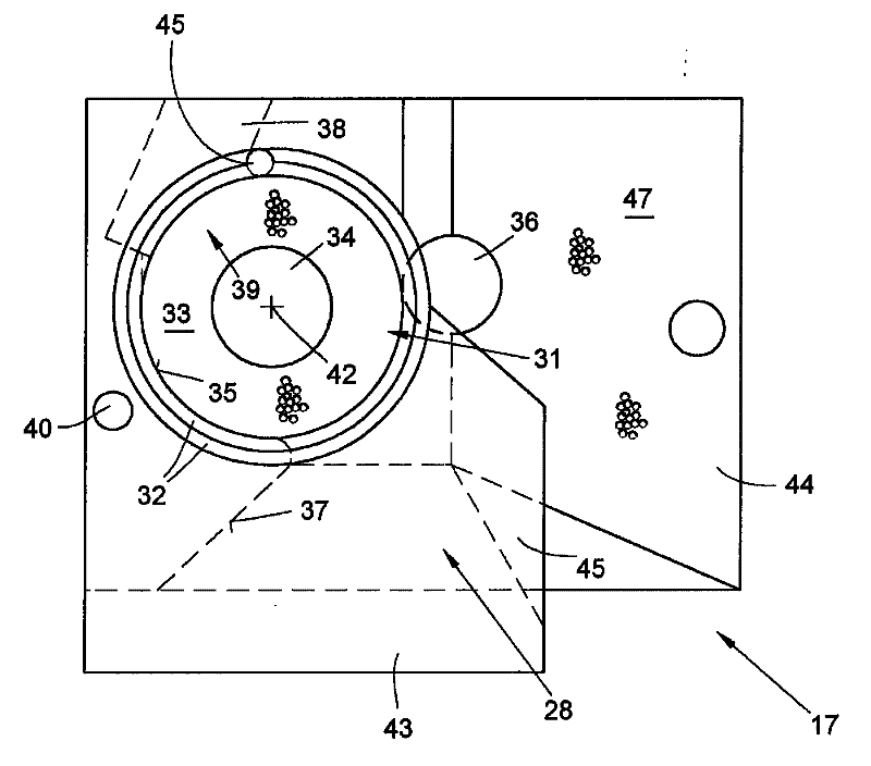 Method for producing a disintegrating roller housing of an open end spinning machine and disintegrating roller housing