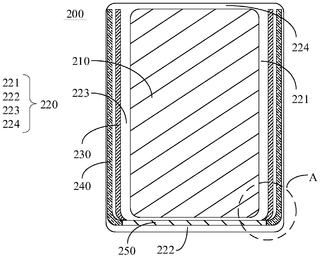 Display module, electronic equipment and display screen assembly