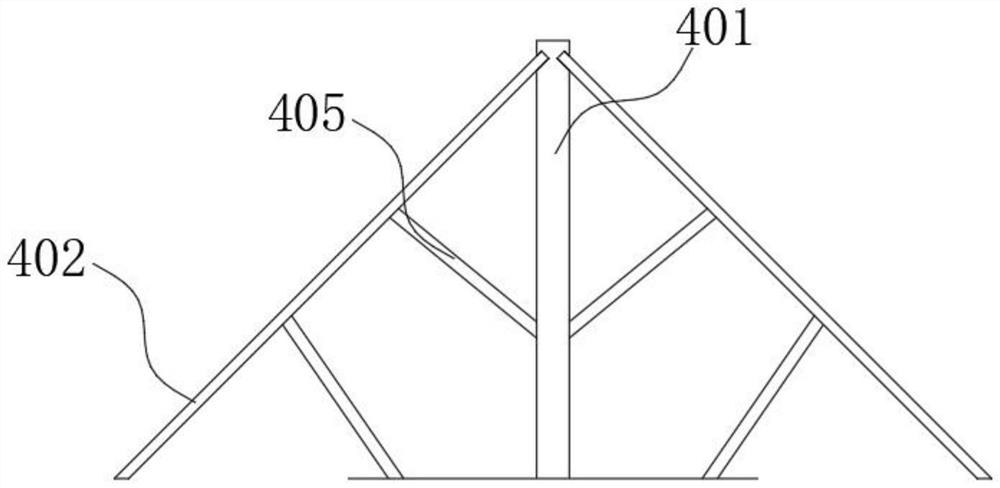 Dust suppression spraying device for coal transportation