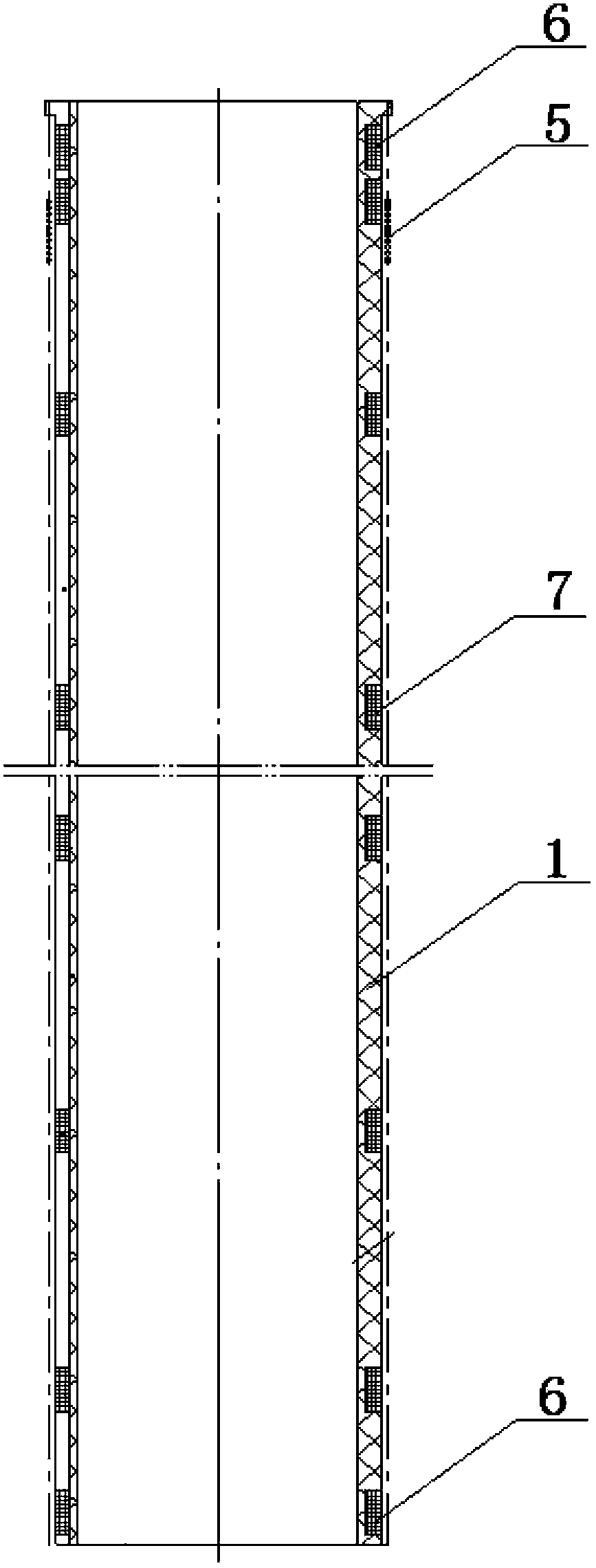 Differential transformer type control bar position detector