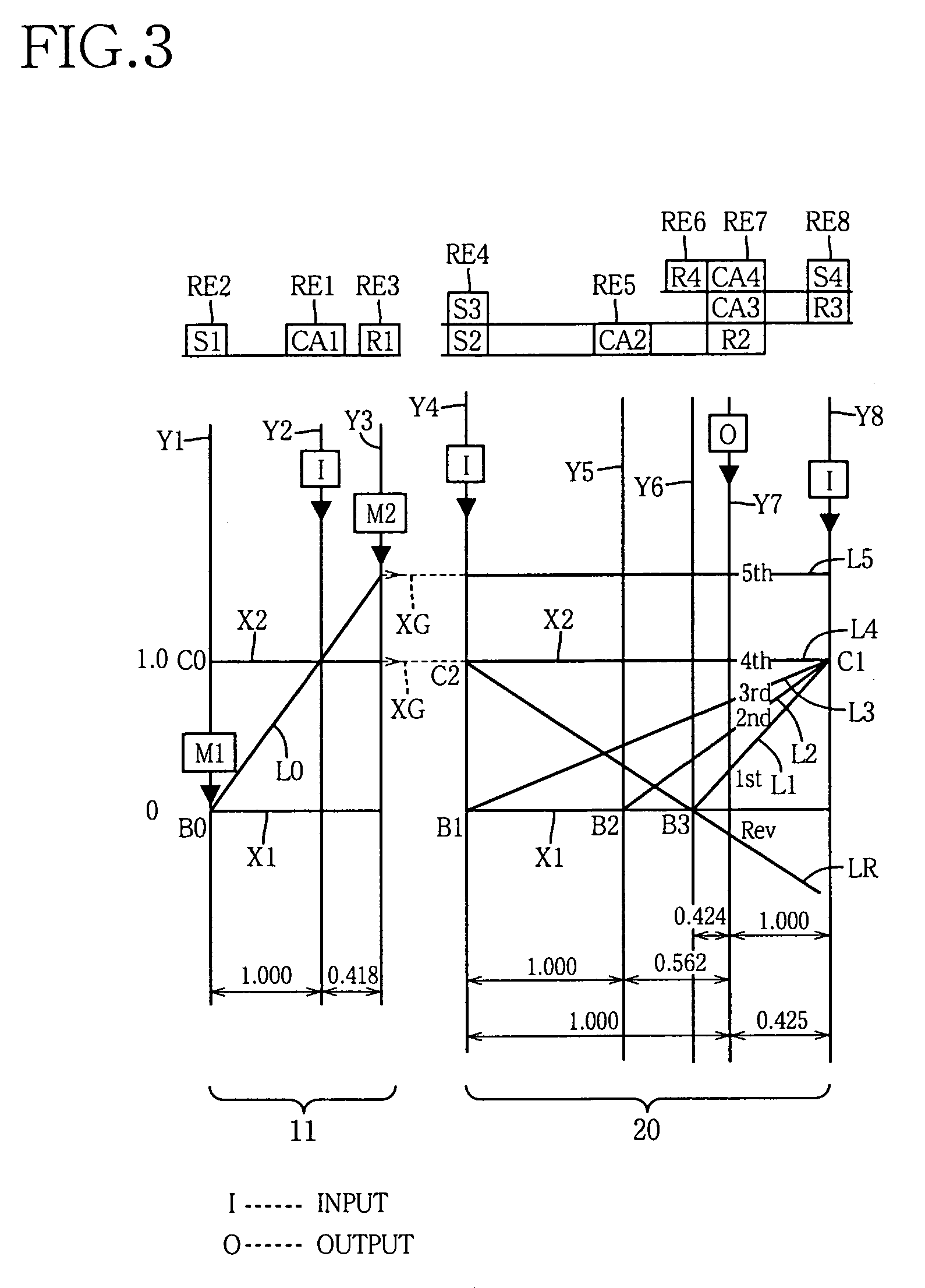 Control apparatus for use with driving device of vehicle