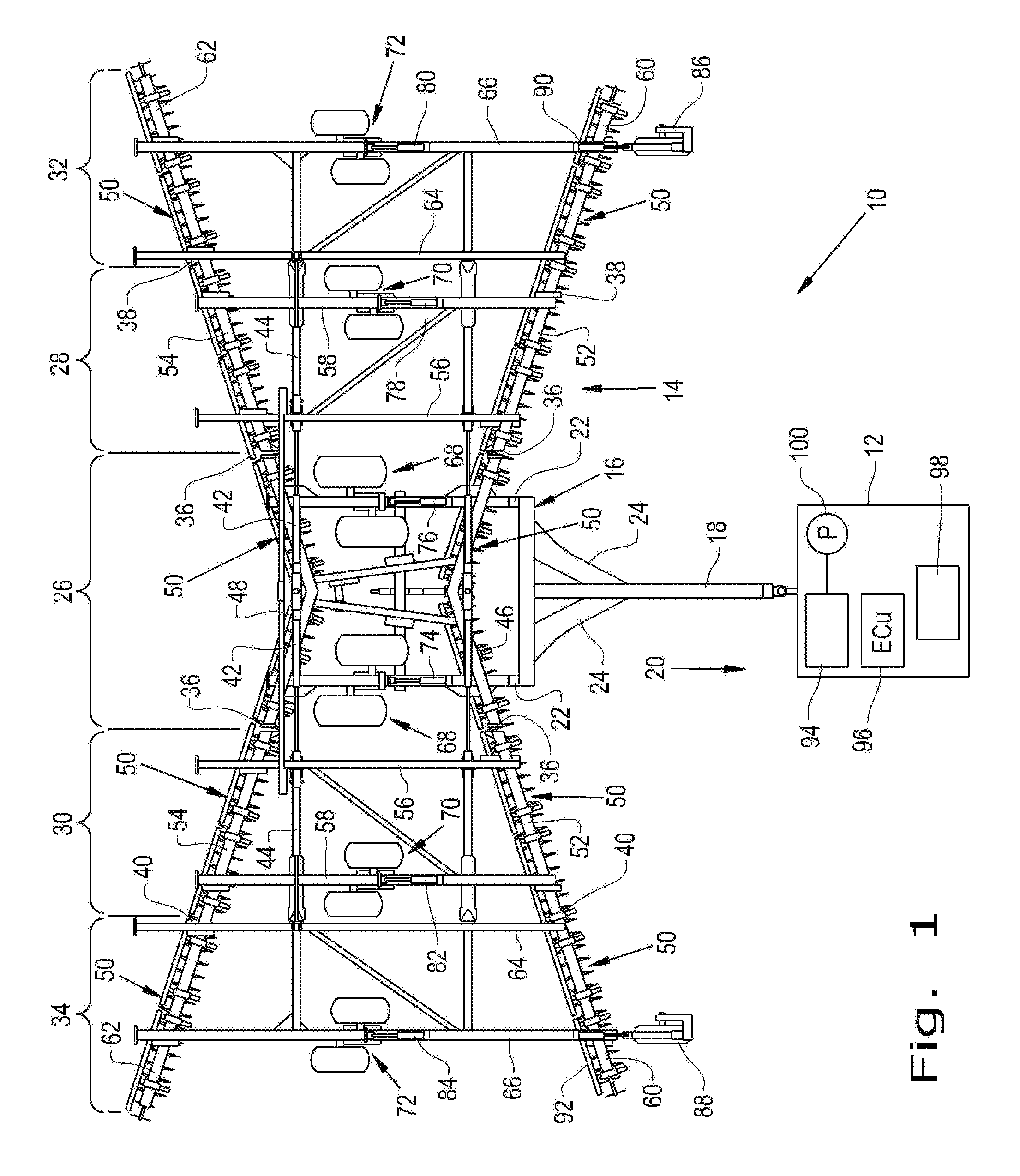 Apparatus and method for air removal in tillage implements using three way valves