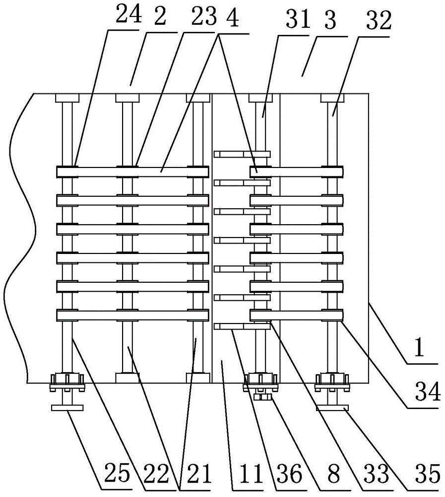 Removing mechanism for combined saddle-stitching machine