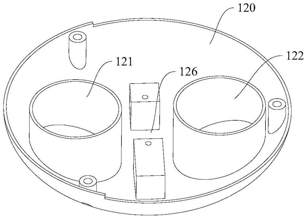 Tail passive variable form bionic tadpole robot and its motion realization method