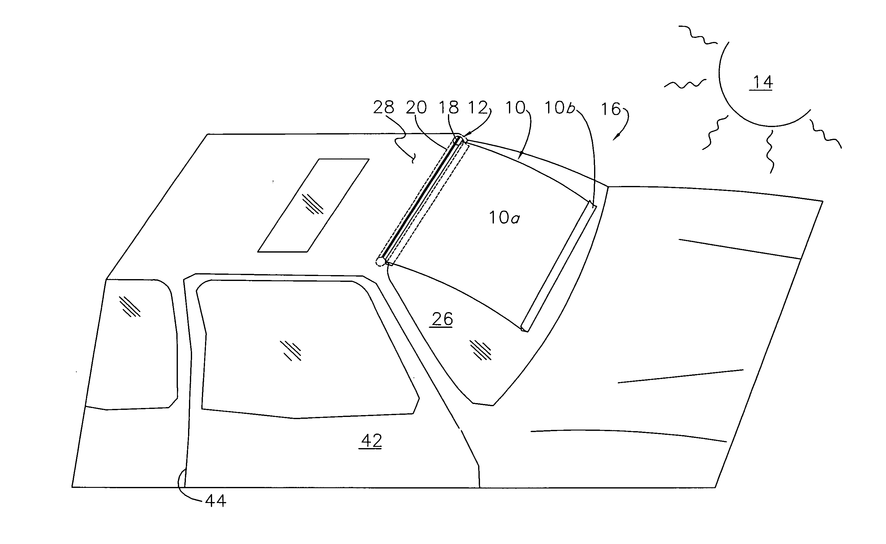 Methods of deploying a cover utilizing active material and an external heat source