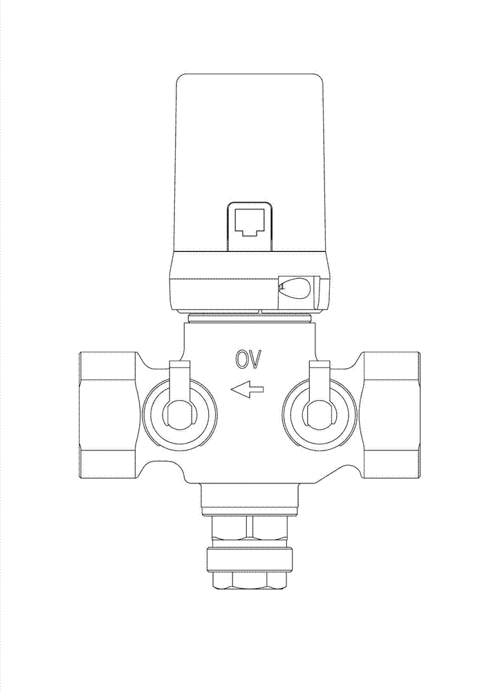 Static balance type dual-source type time on/off area heat metering system and method