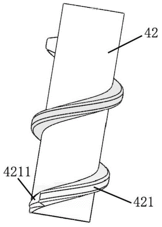 Reagent clamping box with magnetic bead transfer structure