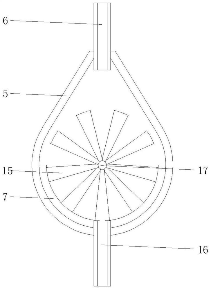 Offshore oilfield oil-based drilling waste recycling and thermal separation device