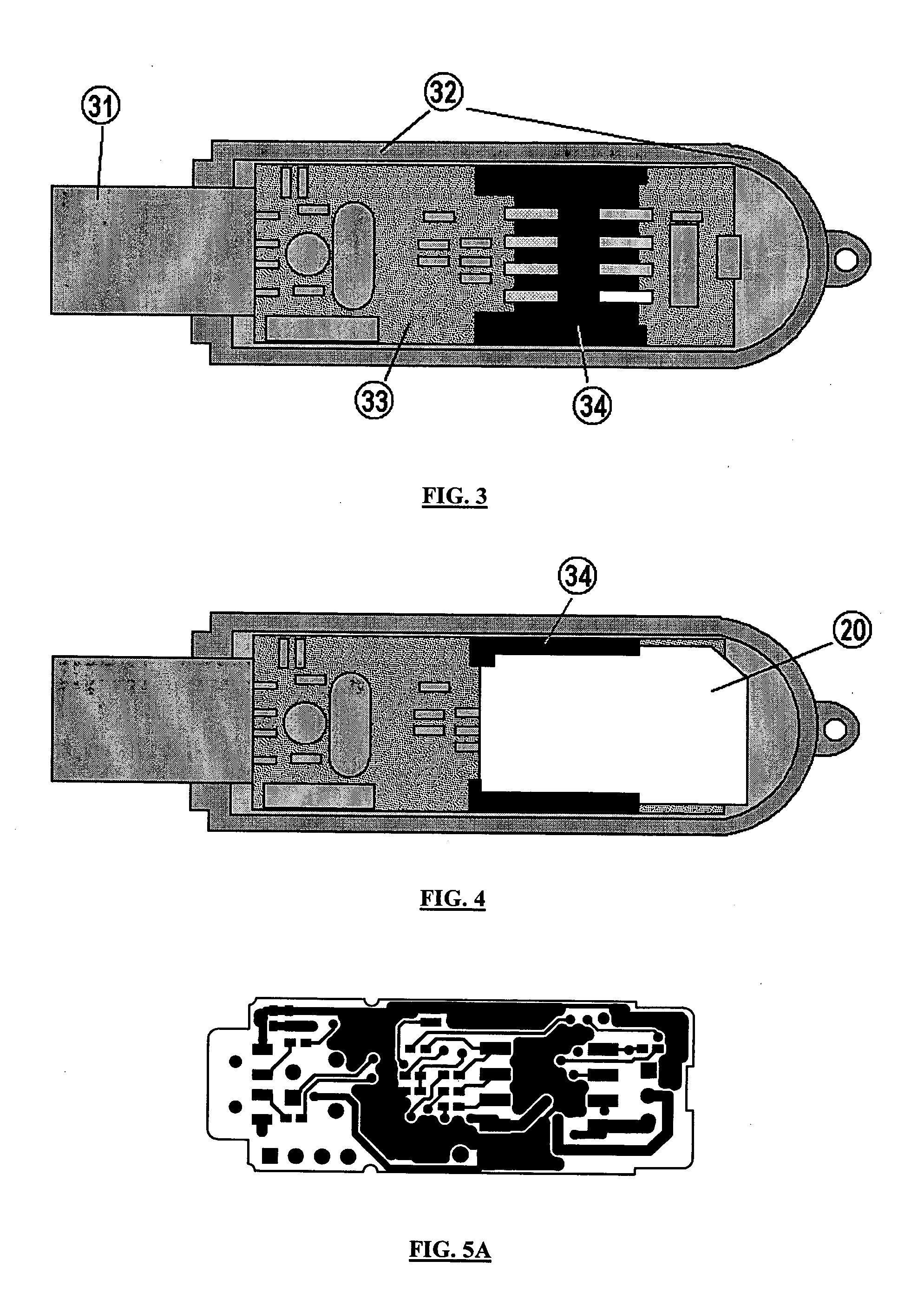 Portable dual-mode contact and contactless communication device