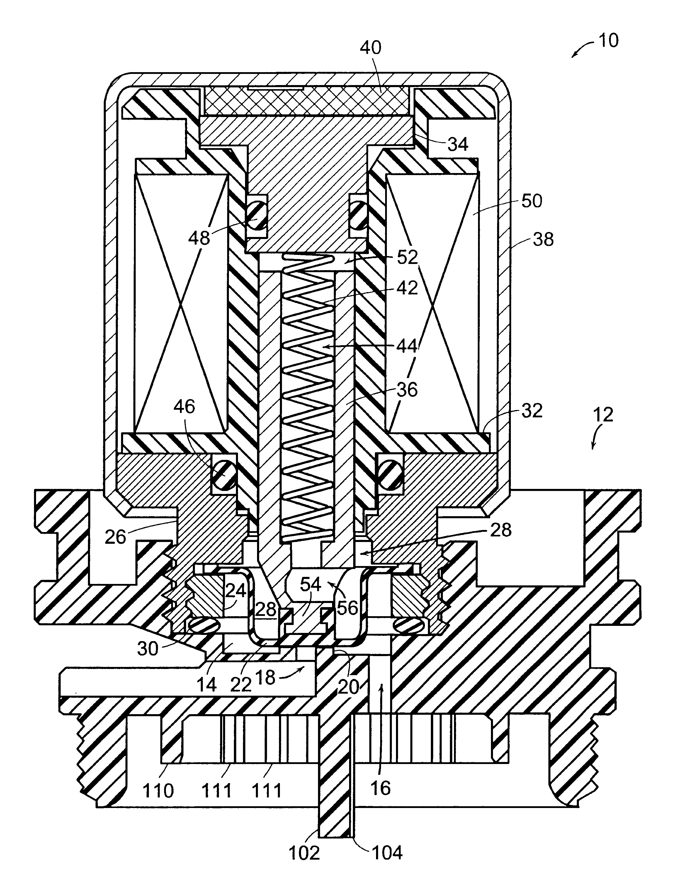 Valve actuator having small isolated plunger
