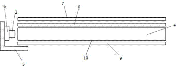Light guide strip for liquid crystal display