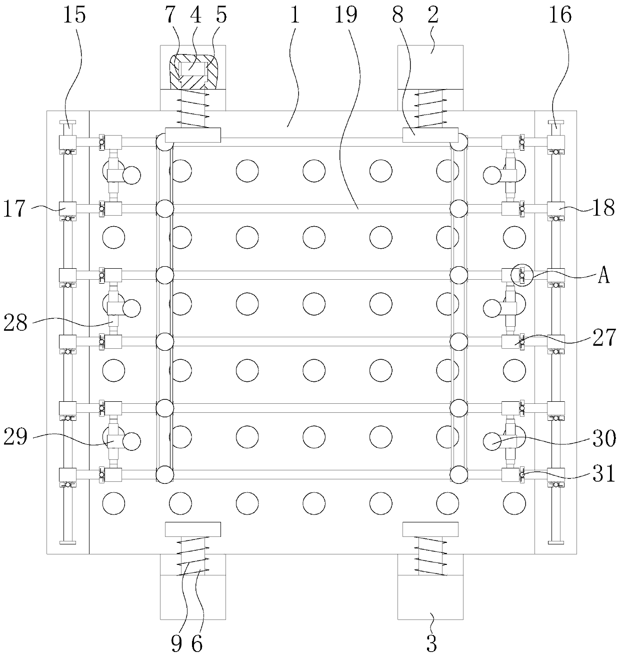 A kind of fast processing machine and processing method for steel structure section steel cutting fracture