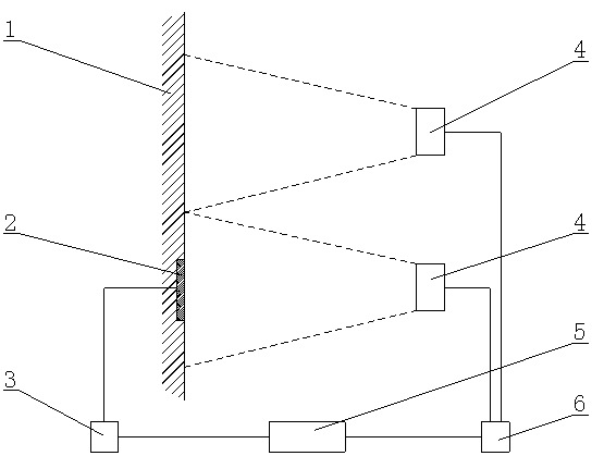 Interactive projection system and seamless cohesion display and synchronous display method thereof