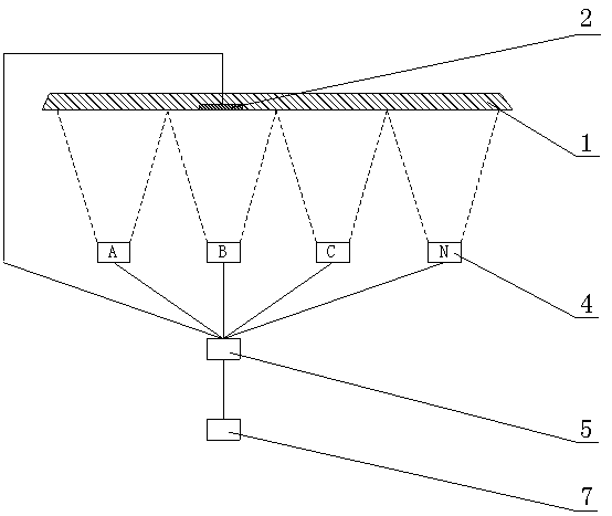 Interactive projection system and seamless cohesion display and synchronous display method thereof