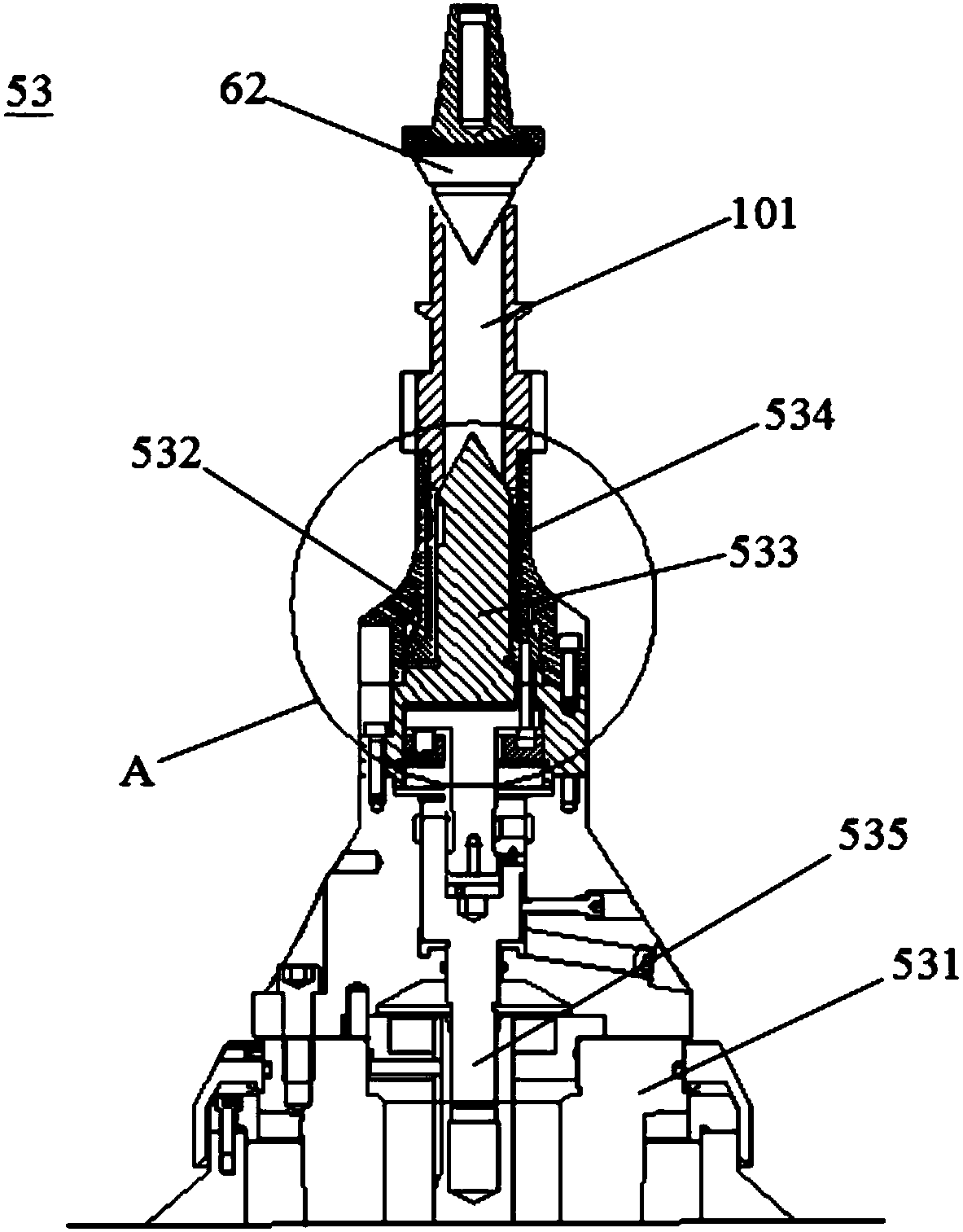 High-precision high-speed processing and gear-hobbing machine