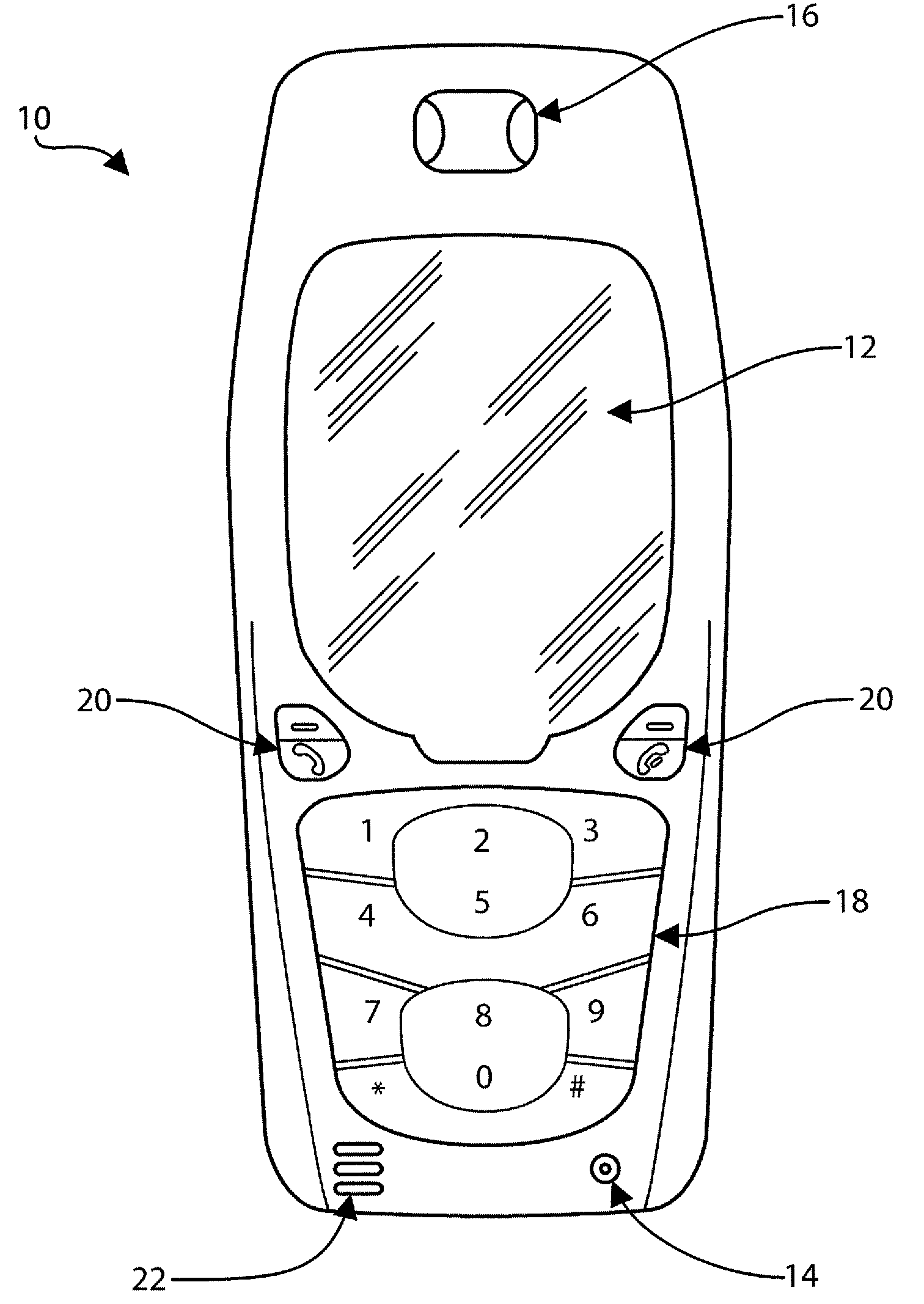 Cell phone with breath analyzer