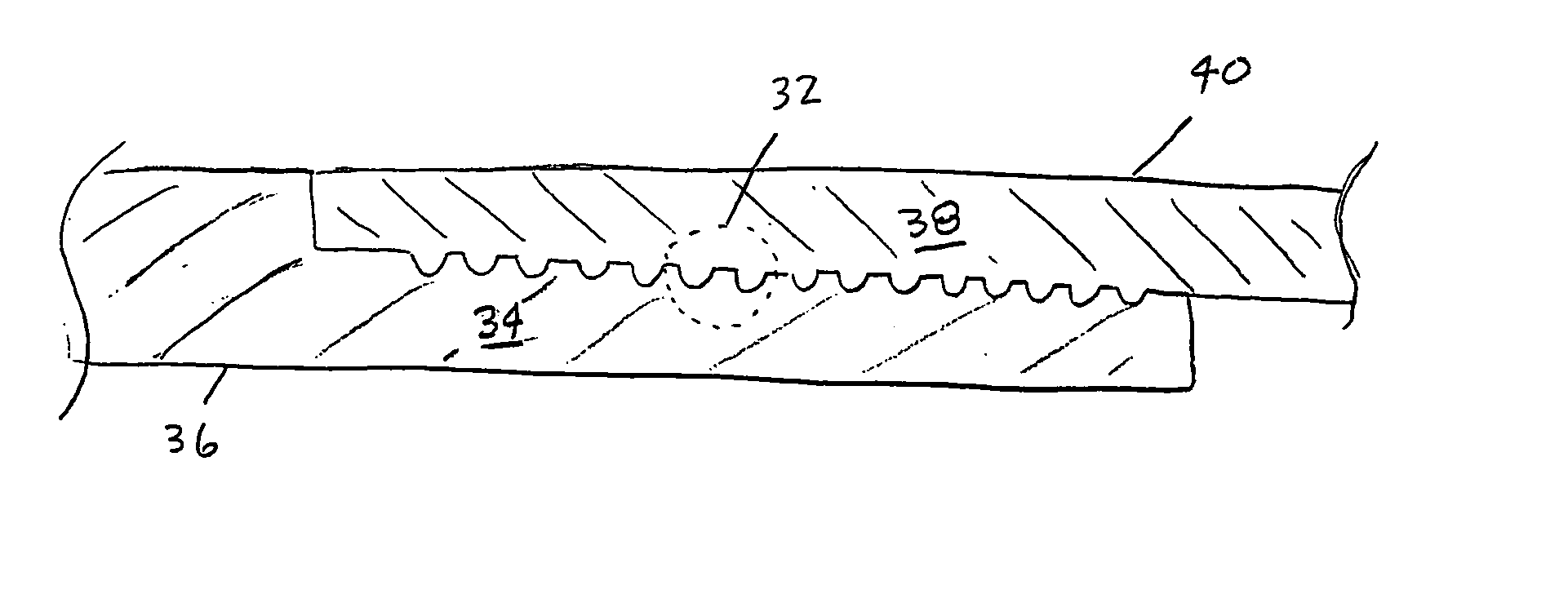 Unsymmetrical profile threads for use in a positive displacement motor housing