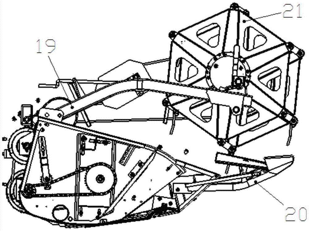 Grain divider, agricultural machine having same and method for preventing crop loss