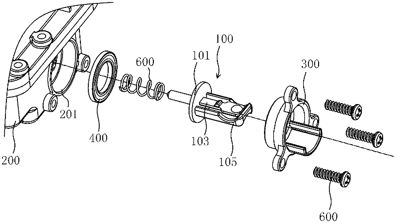 Fast water draining mechanism suitable for water tank