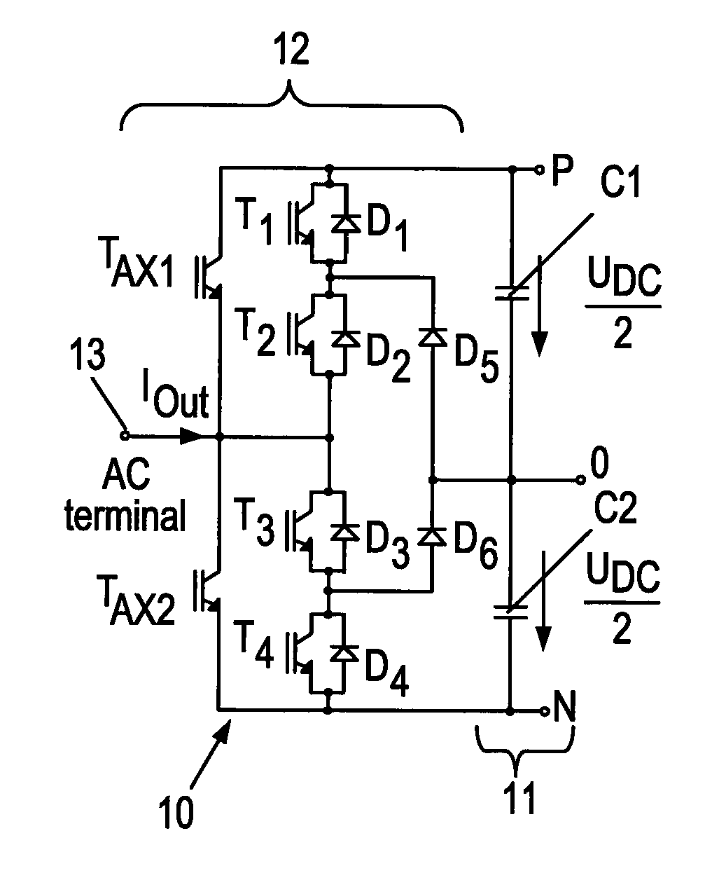 Voltage source converter (VSC) with neutral-point-clamped (NPC) topology and method for operating such voltage source converter