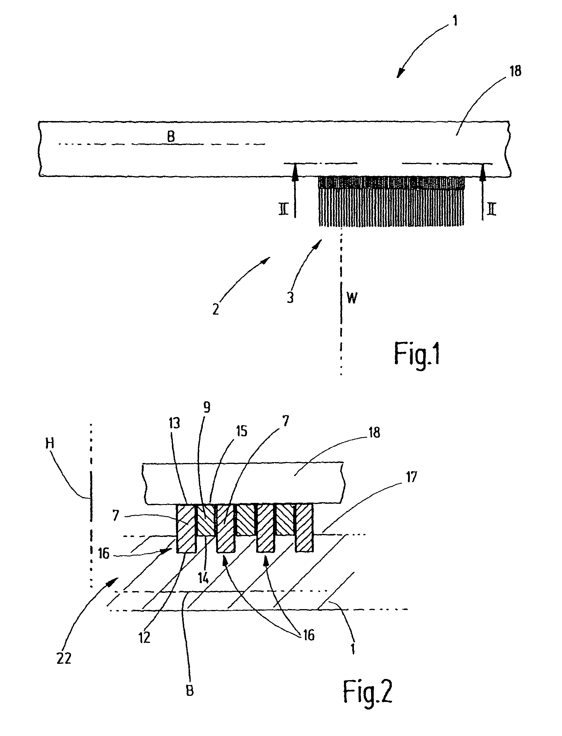 Tool set and bar for a knitting machine