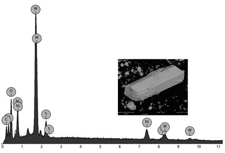 A kind of preparation method of polyoxometalate lithium ion battery electrode material