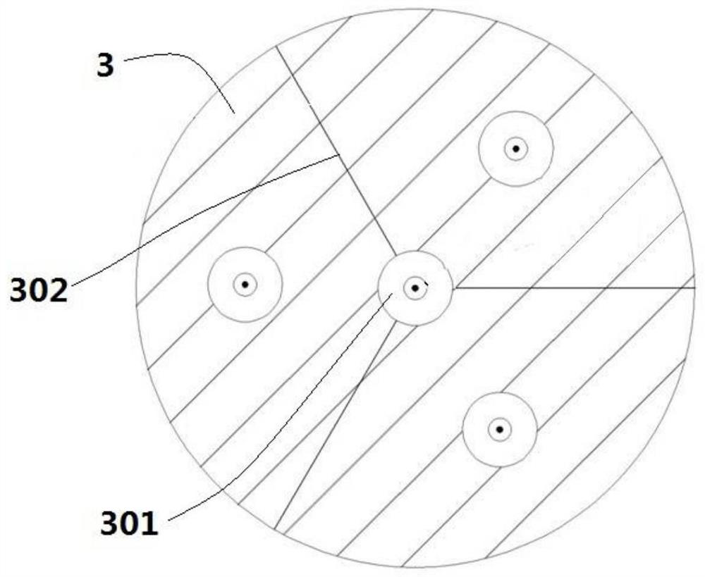 Nanofluid-based drilling slag discharge and oscillating fracturing gas drainage system and method