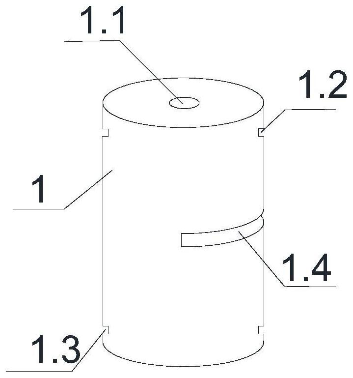 Compression recoil pipe structure capable of bearing high-strength impact