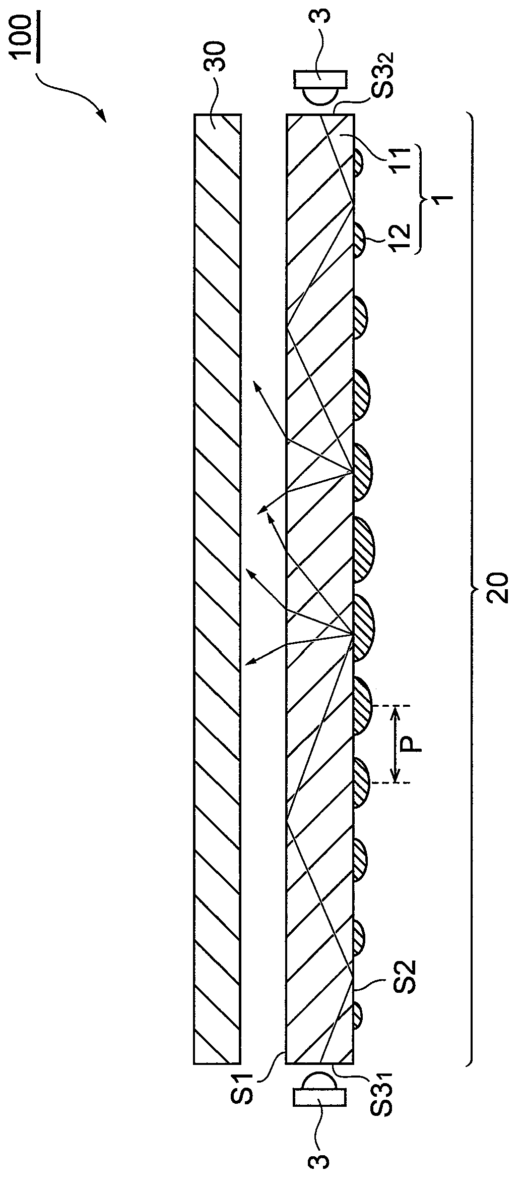 Light guide plate and method of manufacturing light guide plate, surface light source apparatus and transmission type image display apparatus