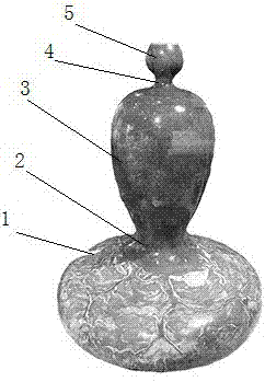 Manufacturing method of Buddha statue artware